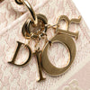 Dior Medium Embroidered Canvas Houndstooth Lady D Lite Secondhand