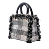 Dior Medium Tweed Fringe Lady Dior Secondhand