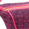 LOEWE Small Anagram Canvas Cubi Bag Secondhand