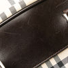 Secondhand Burberry House Check Canvas Travel Bag