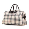 Secondhand Burberry House Check Canvas Travel Bag