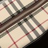 Secondhand Burberry House Check Canvas Travel Bag