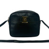 Ferragamo Lizard Embossed Leather Vara Crossbody Secondhand