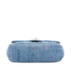 Chanel Mini Rectangular Quilted Denim Mood Flap Secondhand