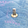 Chanel Mini Rectangular Quilted Denim Mood Flap Secondhand