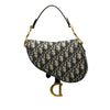 Dior Mini Oblique Canvas Saddle Bag Secondhand