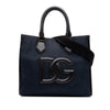 Dolce & Gabbana Canvas DG Logo Shopper Tote Secondhand