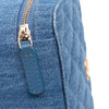 Secondhand Chanel Quilted Denim Pearl Crush Camera Bag