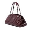 Secondhand Chanel Medium Quilted Patent Just Mademoiselle Bowling Bag