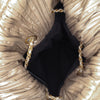 Chanel Medium Metallic Calfskin Coco Pleats Drawstring Backpack Secondhand
