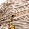 Chanel Medium Metallic Calfskin Coco Pleats Drawstring Backpack Secondhand