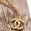 Chanel Medium Metallic Calfskin Coco Pleats Drawstring Backpack Secondhand