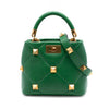 Valentino Small Nappa Roman Stud The Handle Bag Secondhand