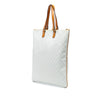 Gucci GG Supreme Heritage Logo Flat Zip Tote Secondhand