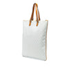 Gucci GG Supreme Heritage Logo Flat Zip Tote Secondhand