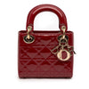 Dior Mini Patent Cannage Lady Dior Secondhand