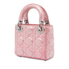 Dior Micro Metallic Iridescent Lambskin Cannage Lady Dior Secondhand