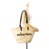 Celine Raffia Classic Panier Tote Secondhand