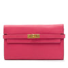 Hermès Chevre Mysore Kelly Longue Wallet Secondhand