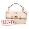 Valentino Large Grained Calfskin Roman Stud Satchel Secondhand