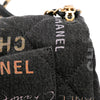 Chanel Mini Rectangular Quilted Denim Mood Flap Secondhand