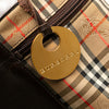 Burberry Haymarket Check Canvas Vanity Bag Secondhand