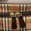 Burberry Haymarket Check Canvas Vanity Bag Secondhand