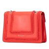 Bvlgari Medium Leather Plisse Serpenti Forever Shoulder Bag Secondhand
