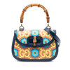 Gucci 100th Anniversary Medium GG Coated Canvas Kaleidoscope 1947 Bamboo Top Handle Bag Secondhand