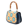 Gucci 100th Anniversary Medium GG Coated Canvas Kaleidoscope 1947 Bamboo Top Handle Bag Secondhand