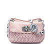 Miu Miu Matelasse Nappa Crystal Chain Crossbody Secondhand