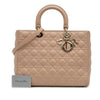Dior Large Lambskin Cannage Lady Dior Secondhand