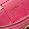 Chanel Mini CC Quilted Lambskin Pearl Top Handle Vanity Case with Chain Secondhand