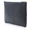 Chanel Large Bi Quilted Lambskin O Case Clutch Secondhand