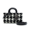 Dior Medium Canvas Macro Houndstooth Lady D Joy Secondhand