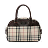 Burberry House Check Canvas Handbag Secondhand