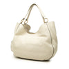 Gucci Medium Pebbled Calfskin Twill Tote Secondhand