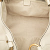 Gucci Medium Pebbled Calfskin Twill Tote Secondhand