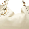 Gucci Medium Pebbled Calfskin Twill Tote Secondhand