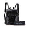 Saint Laurent Croc Embossed Calfskin Sac De Jour Backpack Secondhand