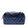 Chanel Medium Metallic Quilted Aged Calfskin Reissue Camera Bag Secondhand