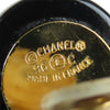 Secondhand Chanel CC Resin Dangling Faux Pearl Clip on Earrings