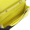 Balenciaga Shiny Calfskin Crocodile Embossed Hourglass Wallet On Chain Secondhand