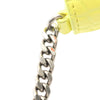 Balenciaga Shiny Calfskin Crocodile Embossed Hourglass Wallet On Chain Secondhand