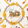 Hermès Plumes et Grelots Silk Scarf 90 Secondhand