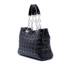 Dior Large Patent Cannage Lady Dior Soft Shopping Tote Secondhand