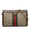 Gucci Small GG Supreme Web Ophidia Chain Crossbody Secondhand