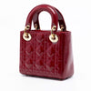 Dior Mini Patent Cannage Lady Dior Secondhand