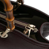 Gucci Medium Calfskin Bamboo Shopper Satchel Secondhand