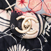 Chanel Jumbo Printed Nylon and Jersey Patchwork Single Flap Secondhand